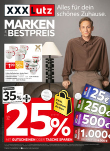 XXXLutz Prospekt - Marken zum Bestpreis