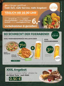 XXXLutz Prospekt - XXXL Restaurant