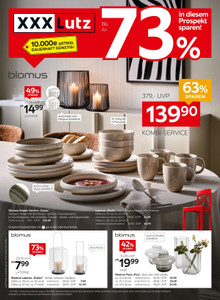 XXXLutz Prospekt - XXXL Biz zu 73% in diesem Prospekt sparen!