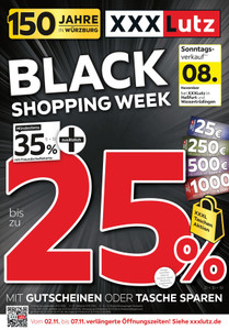 XXXLutz Prospekt - Black Shopping Week