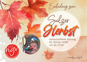 HGV Sulz Prospekt - Sulzer Herbst 2026