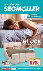 Segmüller Prospekt - Segmüller Polstermöbelfabrik