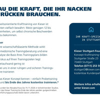 Kieser Training Prospekt Seite 2