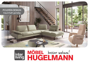 Möbel Hugelmann Prospekt - Polster Design - Seite 1