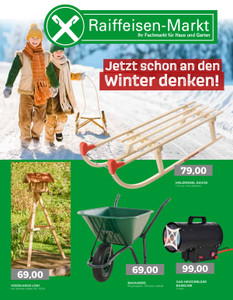 Raiffeisenagrar Prospekt - Jetzt schon an den Winter denken