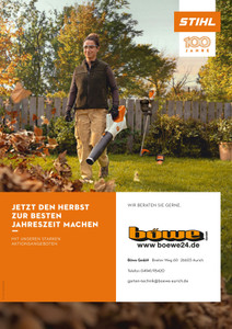 Böwe Prospekt - Stihl - Herbst-Angebote