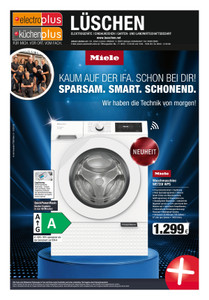 electro plus Lüschen Prospekt - Kaum auf der IFA. Schon bei dir!