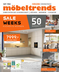 Möbeltrends Iserlohn Prospekt - Angebote ab 17.09.