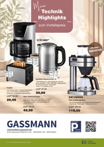 Gassmann Prospekt - Angebote ab 09.10.