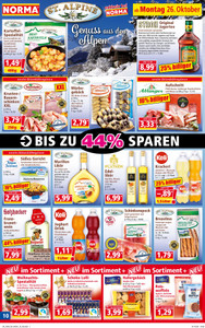 NORMA Prospekt - Angebote ab 26.10.