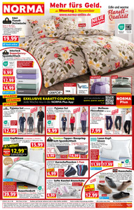 NORMA Prospekt - Angebote ab 02.11.