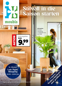 Moubis Pflanzenhof Prospekt - Angebote ab 10.10.