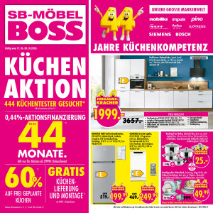 Möbel Boss Prospekt - Angebote ab 17.10.