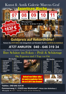 Polster-Manufaktur Silk Prospekt - Kunst und Antik Galerie Marcus Graf - Expertisen Woche