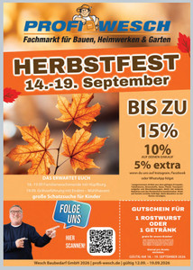 Profi Wesch Prospekt - Angebote ab 12.09.