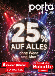porta Prospekt - Angebote ab 01.10.