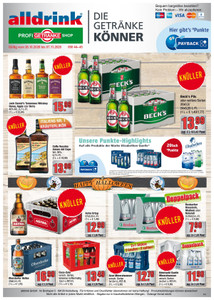 alldrink Prospekt - Angebote ab 26.10.