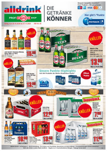 alldrink Prospekt - Angebote ab 26.10.