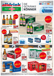 alldrink Prospekt - Angebote ab 26.10.