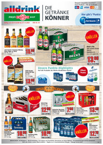 alldrink Prospekt - Angebote ab 26.10. - Seite 1
