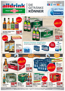 alldrink Prospekt - Angebote ab 26.10.