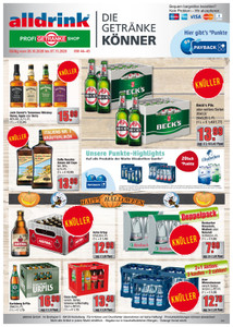 alldrink Prospekt - Angebote ab 26.10.