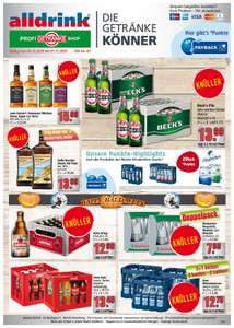 alldrink Prospekt - Angebote ab 26.10.