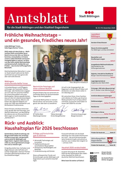 Böblingen 19.12.2025