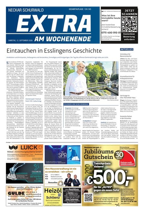 Extra am Wochenende Neckar 12.09.2026