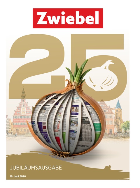 25 Jahre Zwiebel Jubiläumszeitung