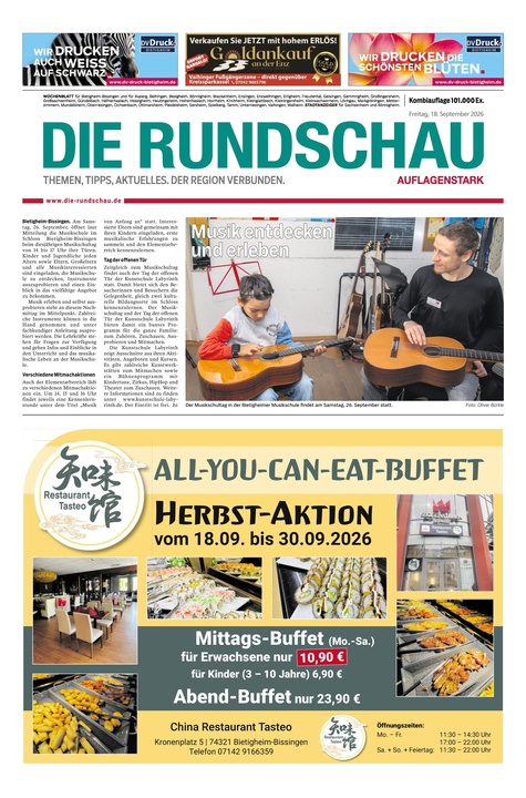 Die Rundschau 18.09.2026