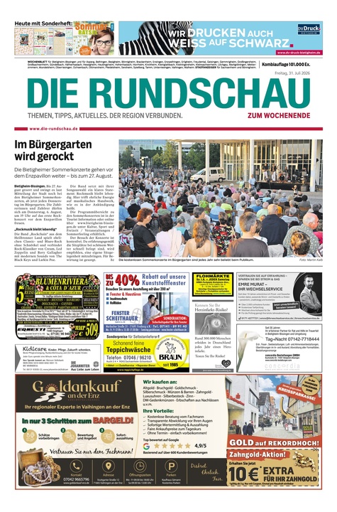 Die Rundschau 31.07.2026