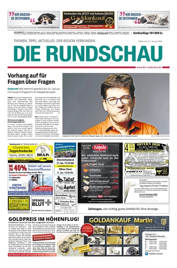 Die Rundschau 21.01.2026