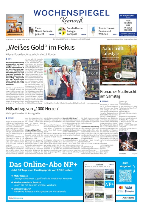 Wochenspiegel - Kronach