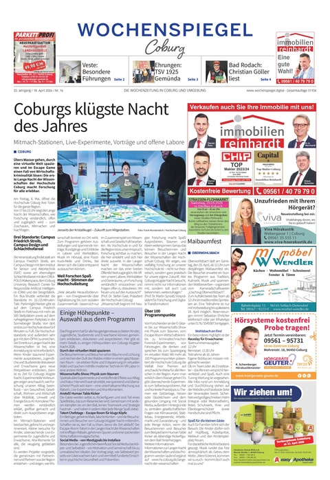 Wochenspiegel - Coburg