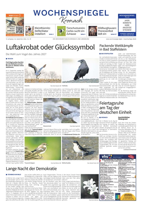 Wochenspiegel - Kronach