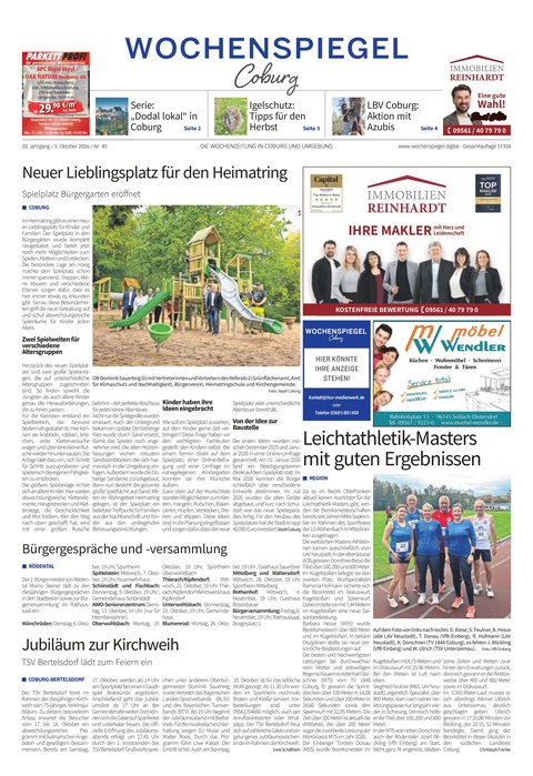 Wochenspiegel - Coburg
