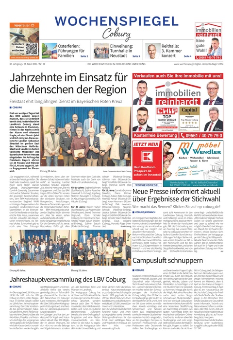 Wochenspiegel - Coburg