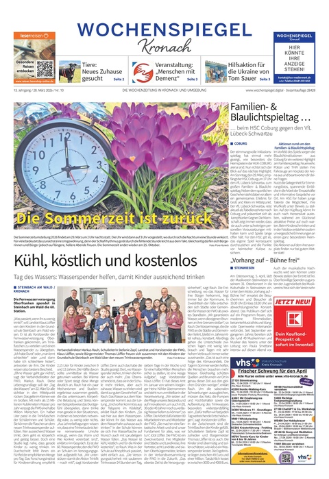 Wochenspiegel - Kronach