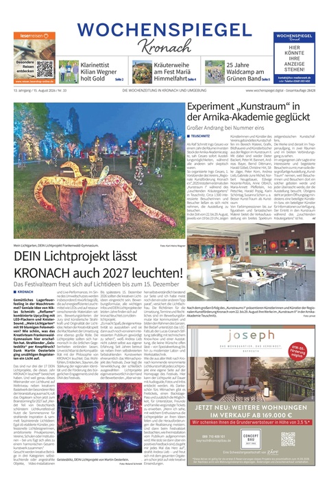 Wochenspiegel - Kronach