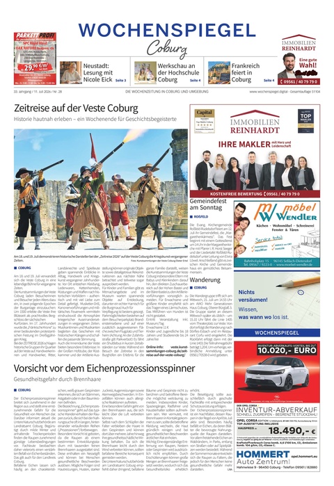 Wochenspiegel - Coburg