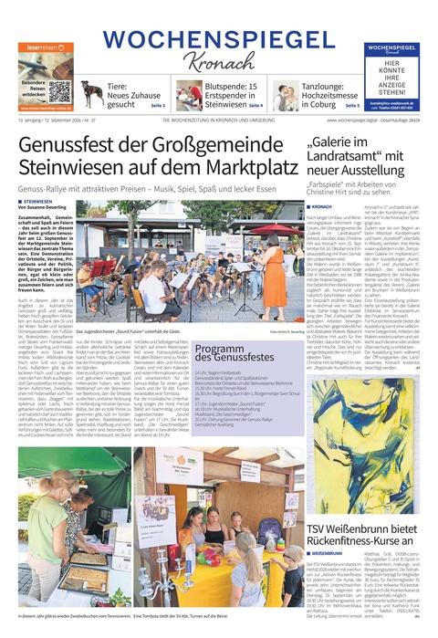 Wochenspiegel - Kronach