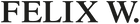 FELIX W. Logo